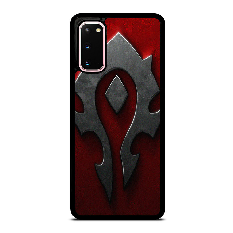WORLD OF WARCRAFT HORDE BLACK LOGO Samsung Galaxy S20 Case Cover
