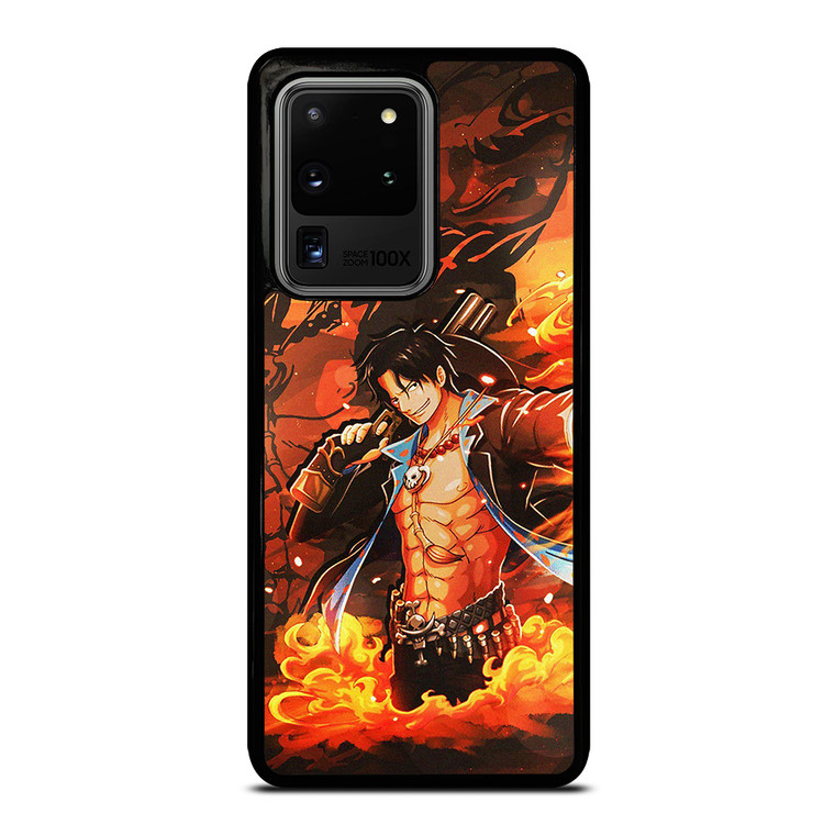 ACE ONE PIECE COOL ANIME Samsung Galaxy S20 Ultra Case Cover