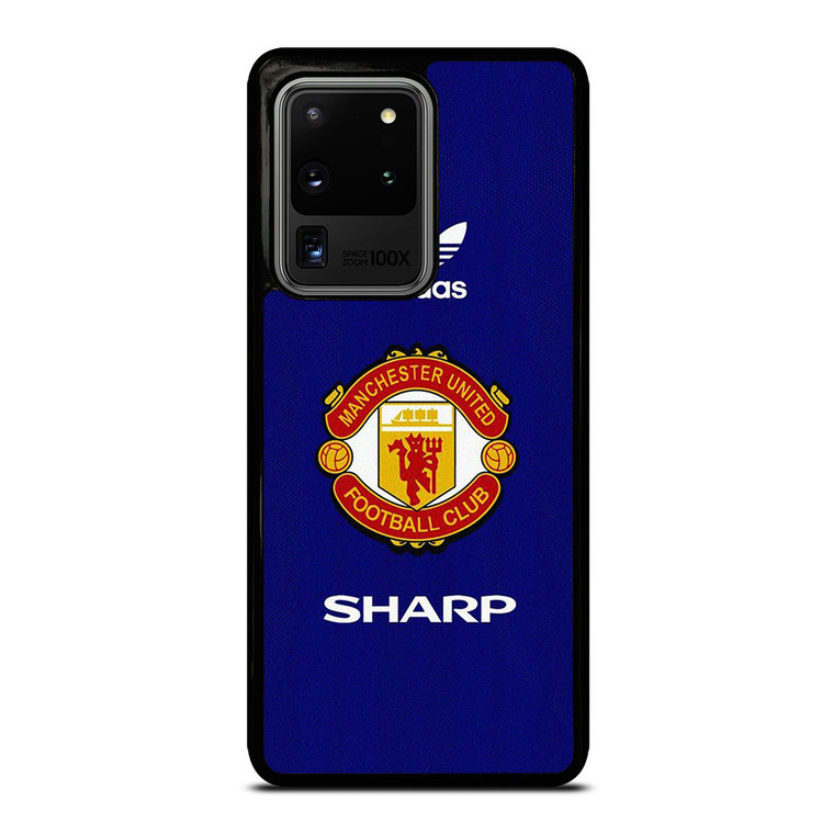 ADIDAS MANCHESTER UNITED SHARP RETRO LOGO Samsung Galaxy S20 Ultra Case Cover