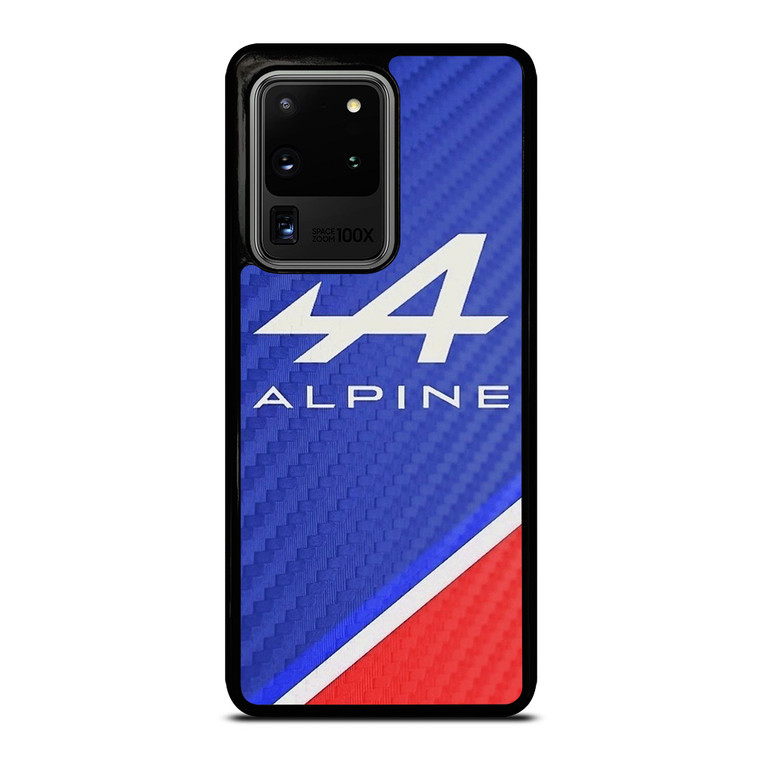 ALPINE AUTOMOBILES BLUE CARBON Samsung Galaxy S20 Ultra Case Cover
