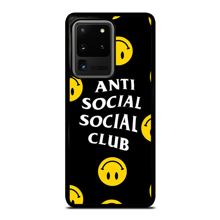 ANTI SOCIAL SOCIAL CLUB SMILEY FACE Samsung Galaxy S20 Ultra Case Cover