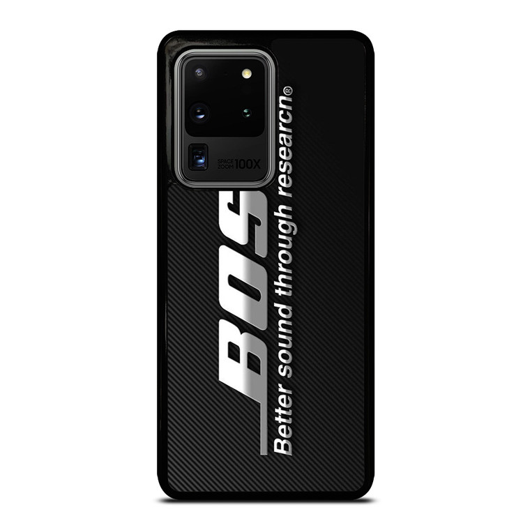 BOSE SOUND METAL CARBON EMBLEM Samsung Galaxy S20 Ultra Case Cover