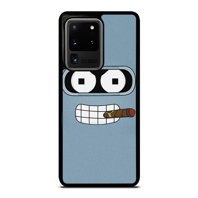 FUTURAMA BENDER SMOKING CIGARETES Samsung Galaxy S20 Ultra Case Cover