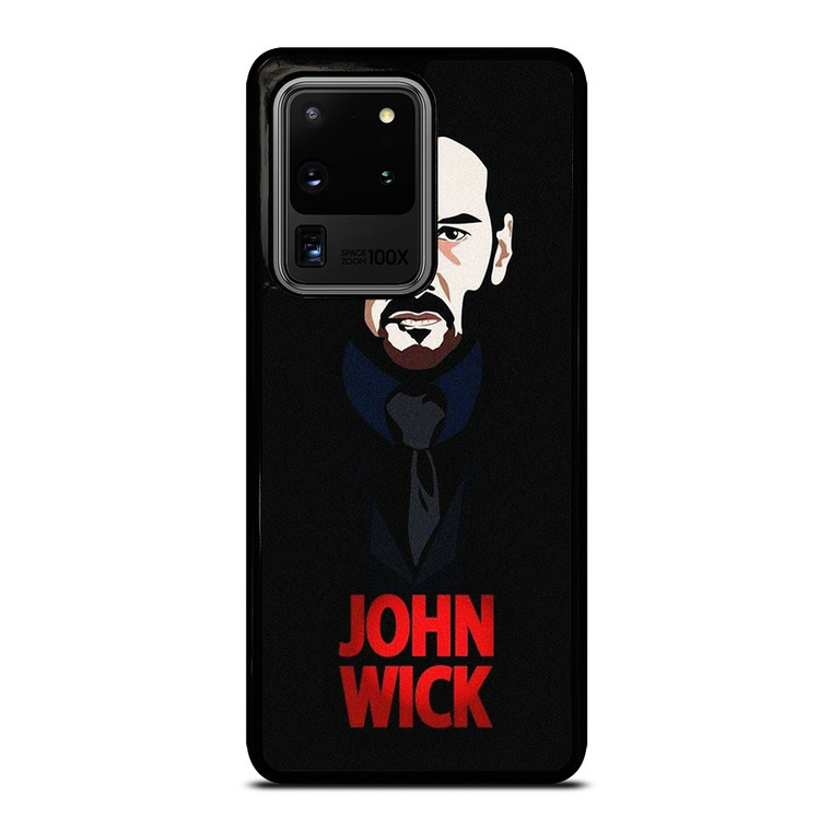 JOHN WICK KEANU REEVES CARTOON Samsung Galaxy S20 Ultra Case Cover