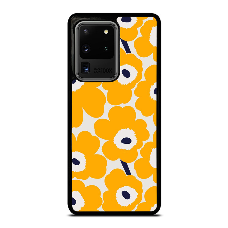 MARIMEKKO HERITAGE FLOWER YELLOW Samsung Galaxy S20 Ultra Case Cover