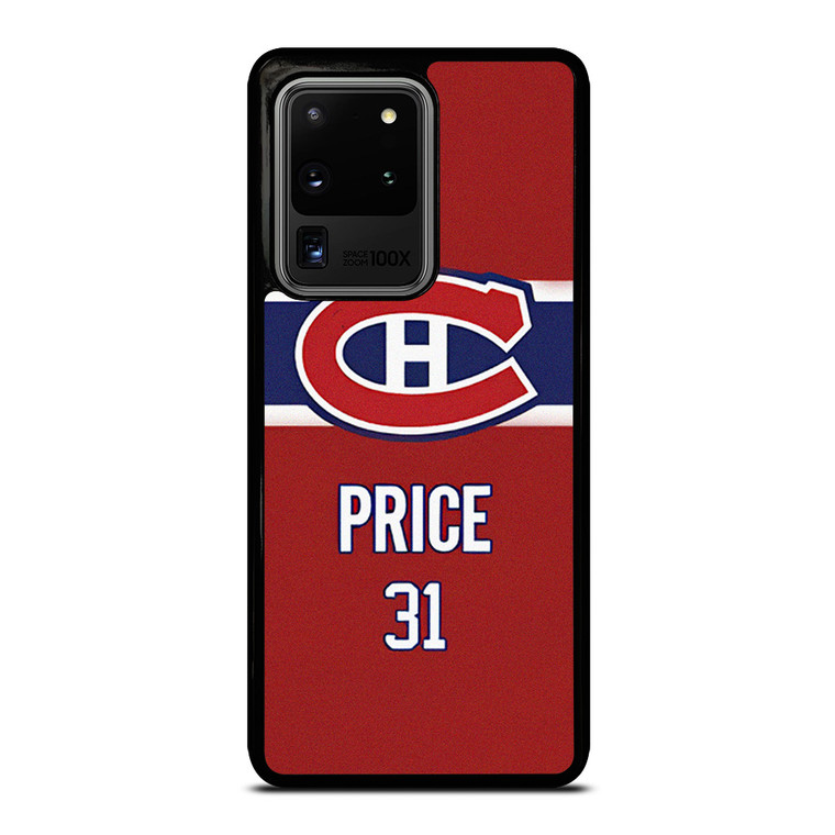 MONETREAL CANADIENS CAREY PRICE NHL KIT Samsung Galaxy S20 Ultra Case Cover