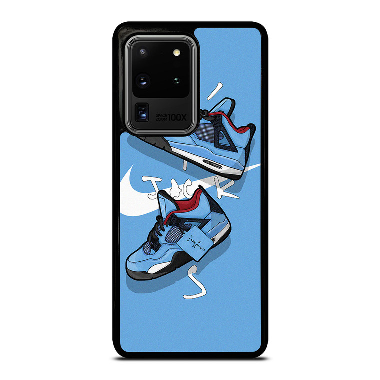 NIKE AIR JORDAN TRAVIS SCOTT CACTUS JACK Samsung Galaxy S20 Ultra Case Cover NIKE AIR JORDAN TRAVIS SCOTT CACTUS JACK Samsung Galaxy S20 Ultra Case Cover