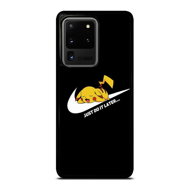 NIKE PIKACHU POKEMON JUST DO IT Samsung Galaxy S20 Ultra Case Cover NIKE PIKACHU POKEMON JUST DO IT Samsung Galaxy S20 Ultra Case Cover
