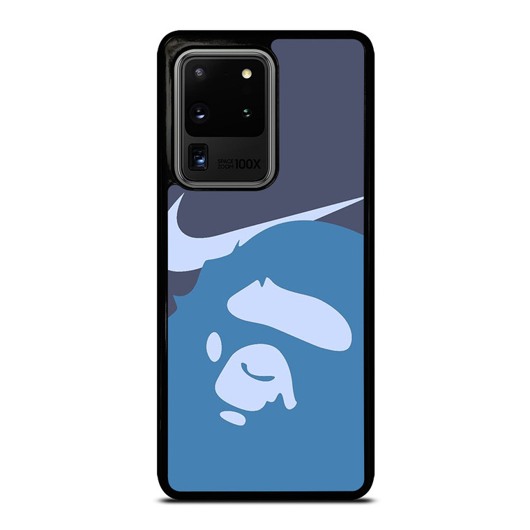 NIKE X BAPE BLUE LOGO Samsung Galaxy S20 Ultra Case Cover NIKE X BAPE BLUE LOGO Samsung Galaxy S20 Ultra Case Cover