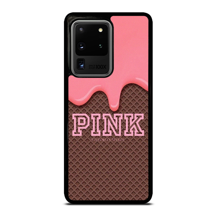 PINK VICTORIA SECRET ICE CREAM Samsung Galaxy S20 Ultra Case Cover