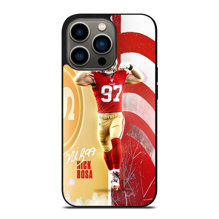 NICK BOSA SAN FRANCISCO 49ERS FOOTBALL iPhone 13 Pro Case Cover NICK BOSA SAN FRANCISCO 49ERS FOOTBALL iPhone 13 Pro Case Cover