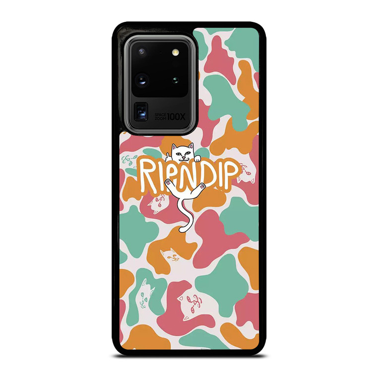 RIPNDIP PINK GREEN CAMO Samsung Galaxy S20 Ultra Case Cover