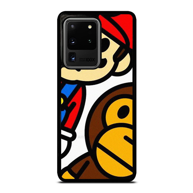 SUPER MARIO BROS BABY MILO BAPE Samsung Galaxy S20 Ultra Case Cover