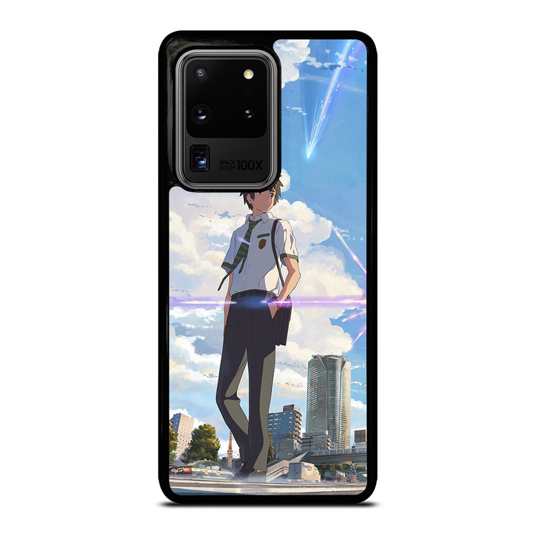 TAKI TACHIBANA KIMI NO NAWA YOUR NAME Samsung Galaxy S20 Ultra Case Cover TAKI TACHIBANA KIMI NO NAWA YOUR NAME Samsung Galaxy S20 Ultra Case Cover