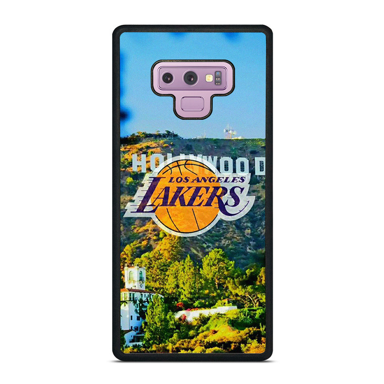 LOS ANGELES LAKERS HOLLYWOOD SIGN  Samsung Galaxy Note 9 Case Cover