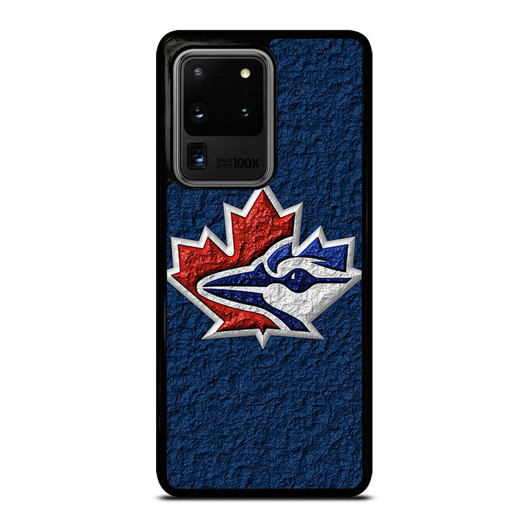 TORONTO BLUE JAYS LEATHER LOGO Samsung Galaxy S20 Ultra Case Cover