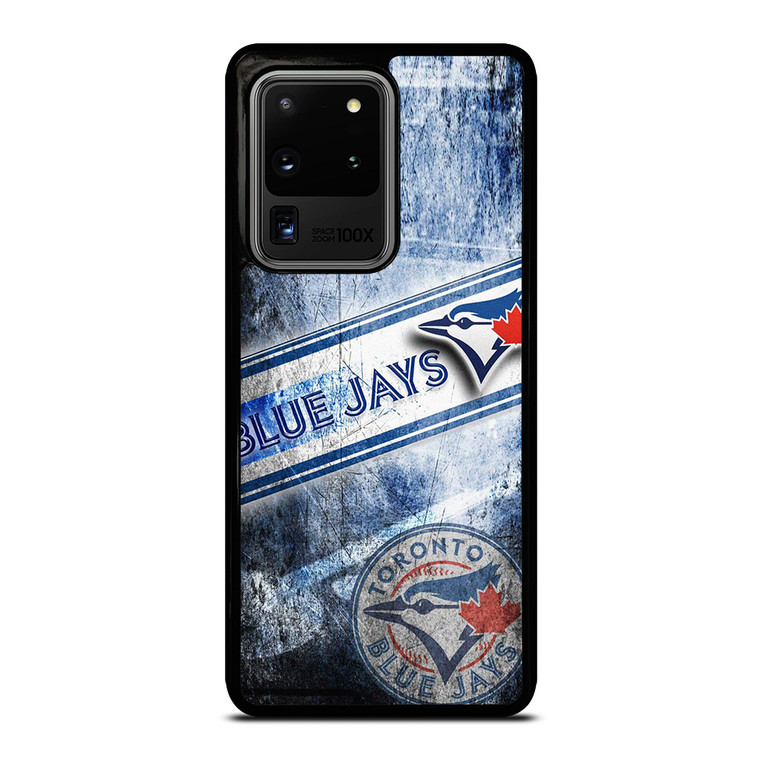 TORONTO BLUE JAYS MLB GRUNGE LOGO Samsung Galaxy S20 Ultra Case Cover