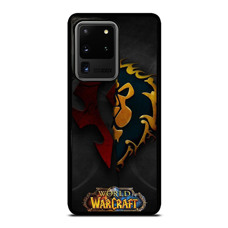 WORLD OF WARCRAFT HORDE ALLIANCE LOGO Samsung Galaxy S20 Ultra Case Cover