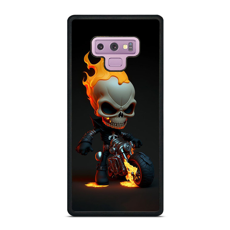 MINI GHOST RIDER KAWAII MARVEL  Samsung Galaxy Note 9 Case Cover