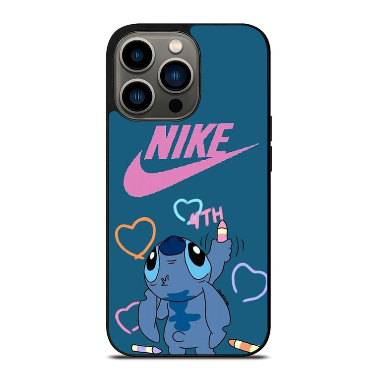 NIKE LILO AND STITCH CARTOON iPhone 13 Pro Case Cover