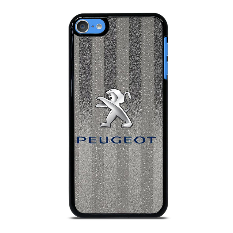 PEUGEOT CAR METAL EMBLEM iPod 7 Case Cover