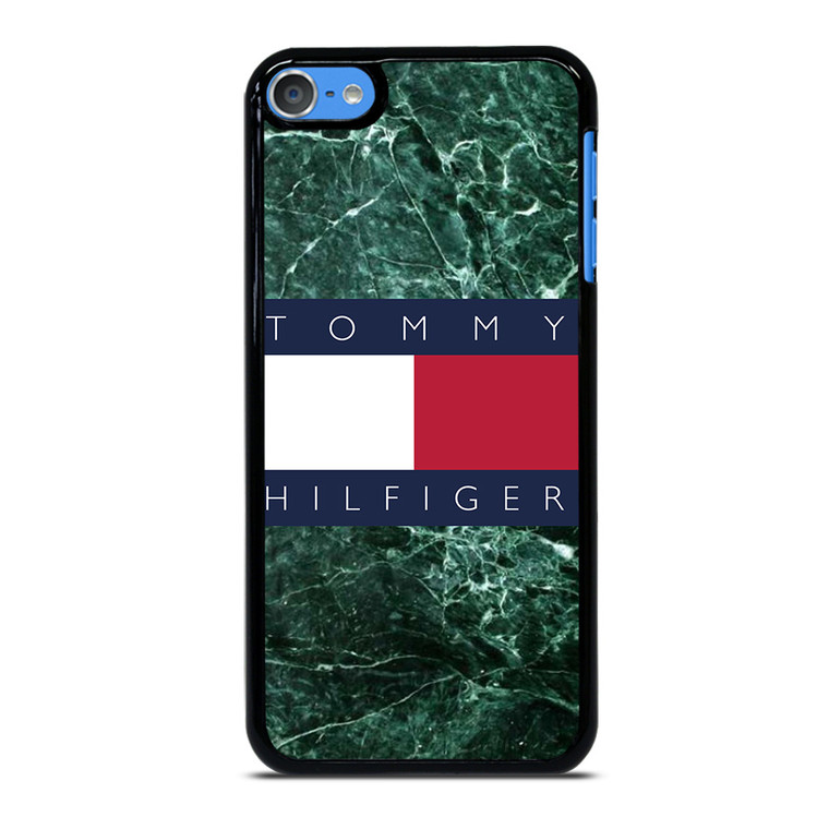 TOMMY HILFIGER GREEN MARBLE iPod 7 Case Cover