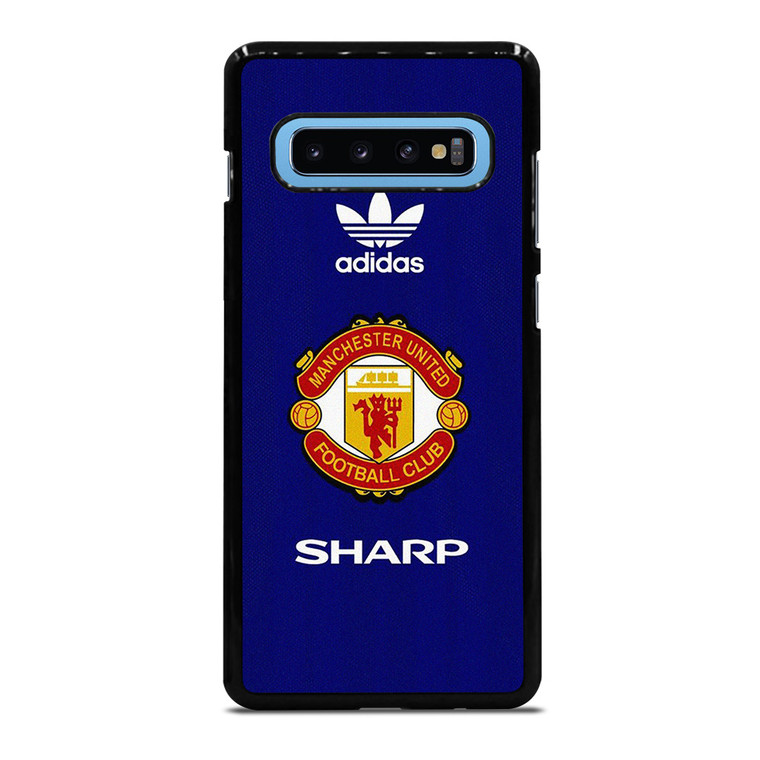 ADIDAS MANCHESTER UNITED SHARP RETRO LOGO Samsung Galaxy S10 Plus Case Cover