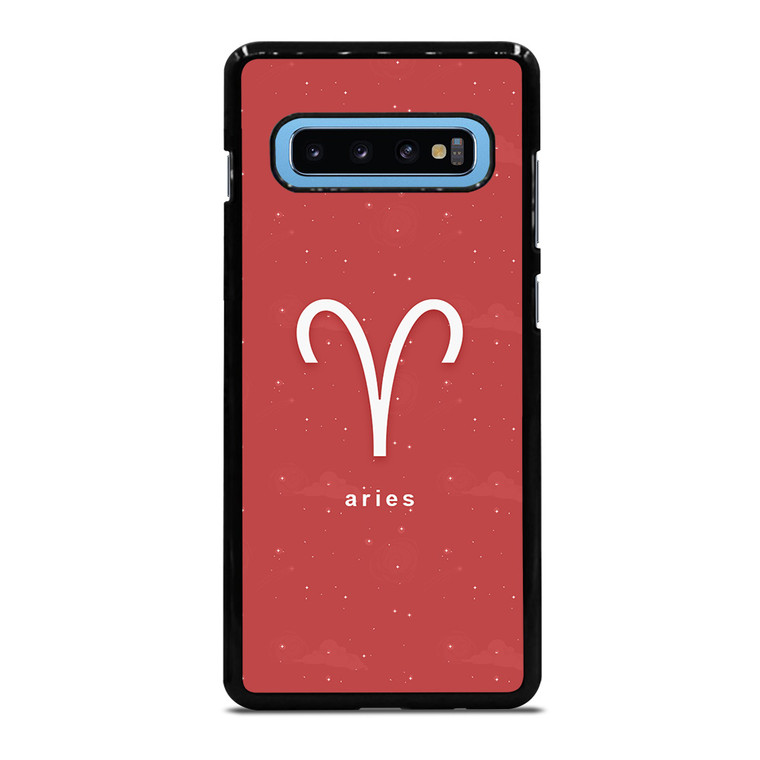 ARIES ZODIAC SIGN PINK Samsung Galaxy S10 Plus Case Cover