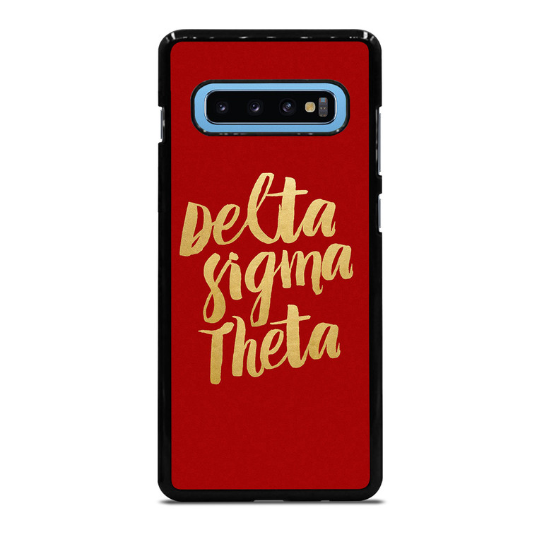 DELTA SIGMA THETA RED Samsung Galaxy S10 Plus Case Cover