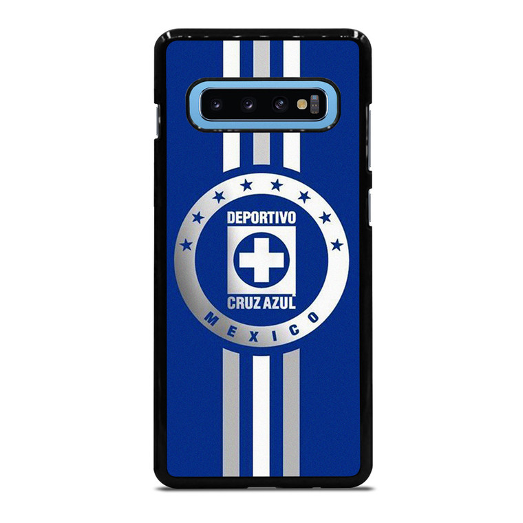 DEPORTIVO CRUZ AZUL MEXICO STRIPE LOGO Samsung Galaxy S10 Plus Case Cover