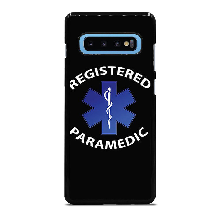 EMT EMS REGISTERED PARAMEDIC SYMBOL Samsung Galaxy S10 Plus Case Cover