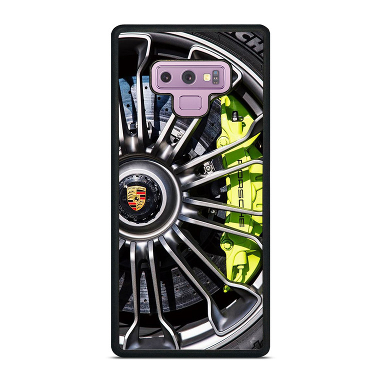 PORSCHE WHEEL CUSTOM  Samsung Galaxy Note 9 Case Cover