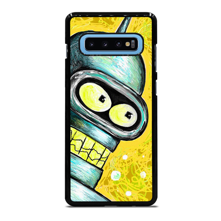 FUTURAMA BENDER CARTOON PAINTED Samsung Galaxy S10 Plus Case Cover