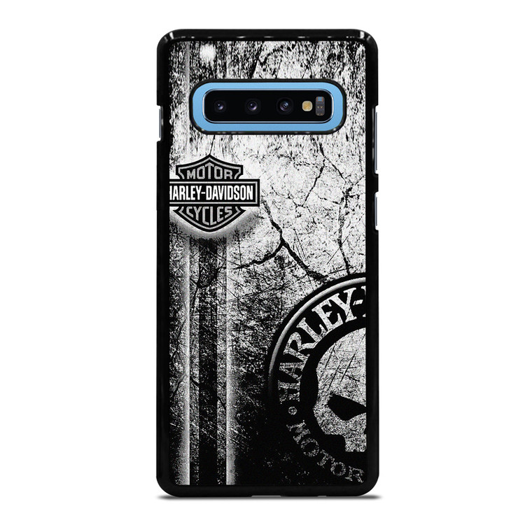 HARLEY DAVIDSON WALL TEXTURE LOGO Samsung Galaxy S10 Plus Case Cover HARLEY DAVIDSON WALL TEXTURE LOGO Samsung Galaxy S10 Plus Case Cover