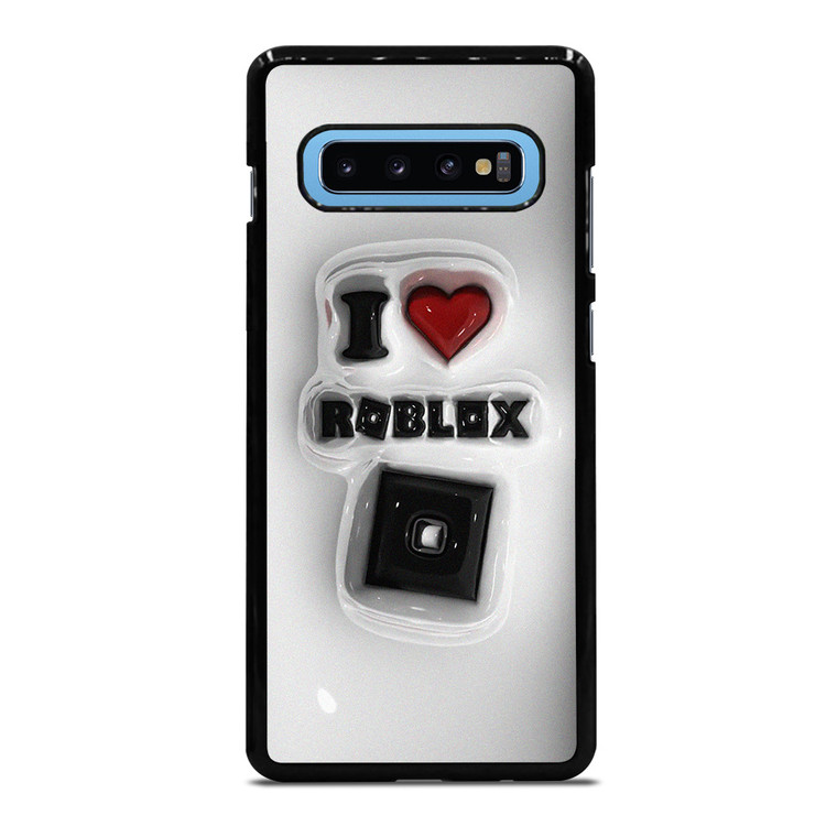 I LOVE ROBLOX 3D ART Samsung Galaxy S10 Plus Case Cover