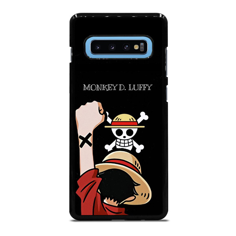 MONKEY D LUFFY ANIME LOGO Samsung Galaxy S10 Plus Case Cover