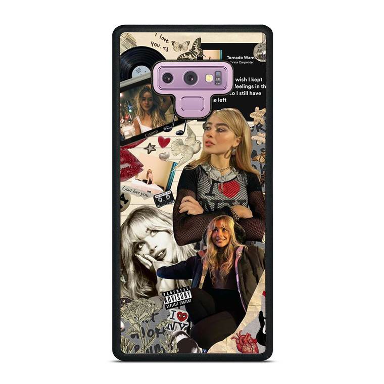SABRINA CARPENTER COLLAGE  Samsung Galaxy Note 9 Case Cover