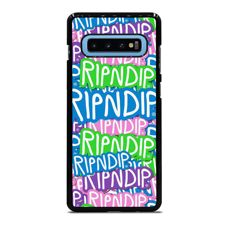 RIPNDIP LOGO COLLAGE Samsung Galaxy S10 Plus Case Cover RIPNDIP LOGO COLLAGE Samsung Galaxy S10 Plus Case Cover