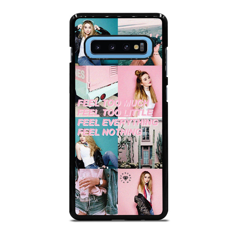 SABRINA CARPENTER FEEL COLLAGE Samsung Galaxy S10 Plus Case Cover