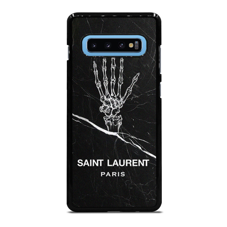 SAINT LAURENT PARIS SKELETON LOGO Samsung Galaxy S10 Plus Case Cover SAINT LAURENT PARIS SKELETON LOGO Samsung Galaxy S10 Plus Case Cover