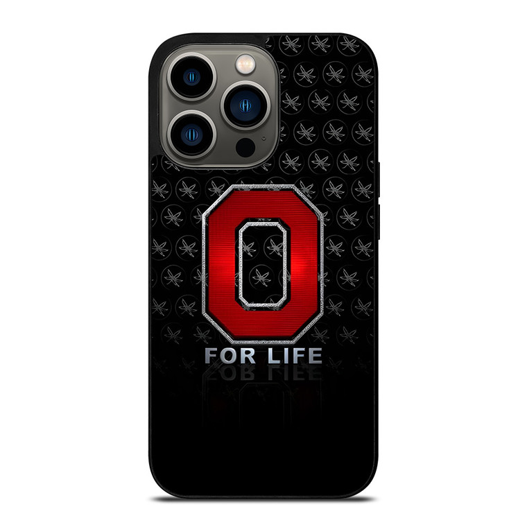 OHIO STATE BUCKEYES WEEDS LOGO iPhone 13 Pro Case Cover