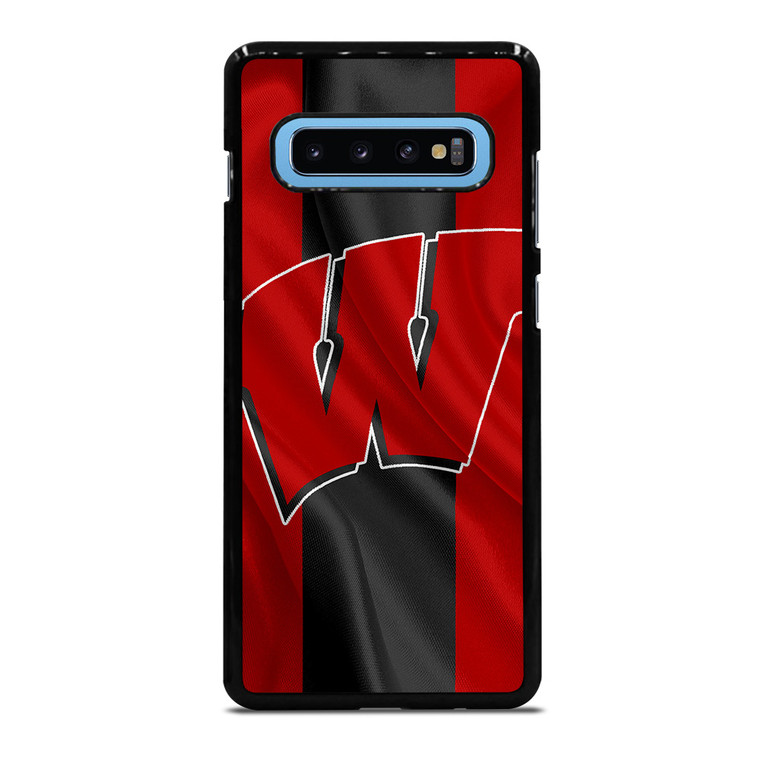 WISCONSIN BADGERS FLAG Samsung Galaxy S10 Plus Case Cover
