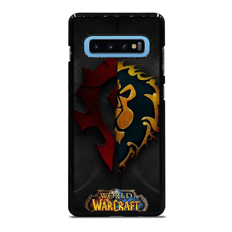 WORLD OF WARCRAFT HORDE ALLIANCE LOGO Samsung Galaxy S10 Plus Case Cover