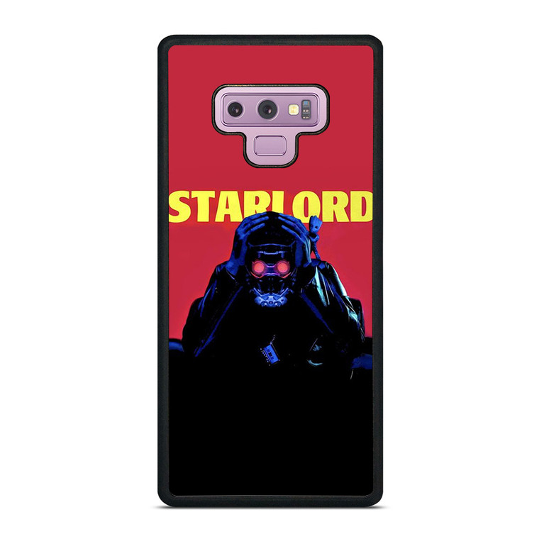 STAR LORD THE WEEKND PARODY  Samsung Galaxy Note 9 Case Cover STAR LORD THE WEEKND PARODY  Samsung Galaxy Note 9 Case Cover