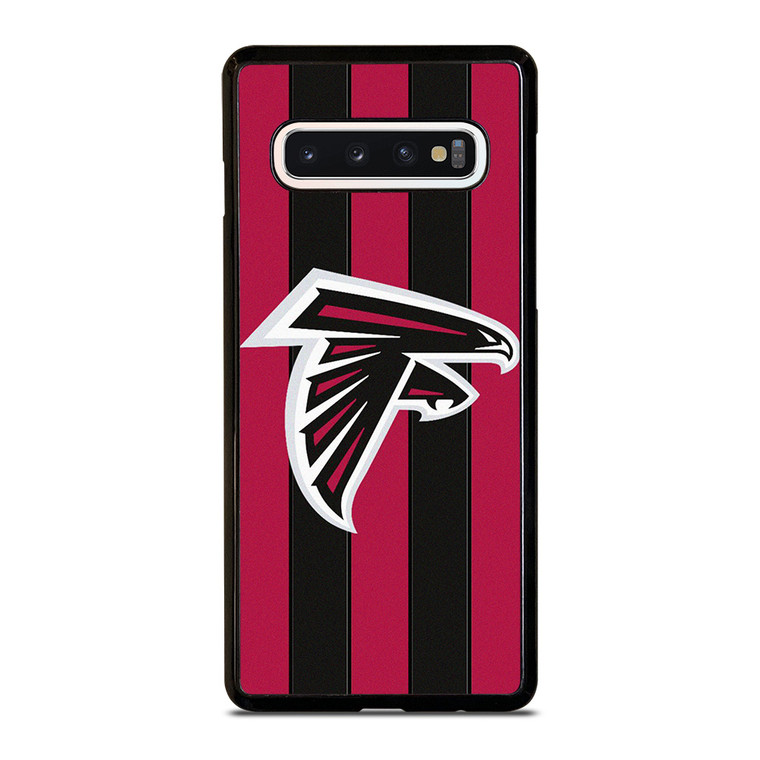 ATLANTA FALCONS FOOTBALL STRIPE LOGO Samsung Galaxy S10 Case Cover