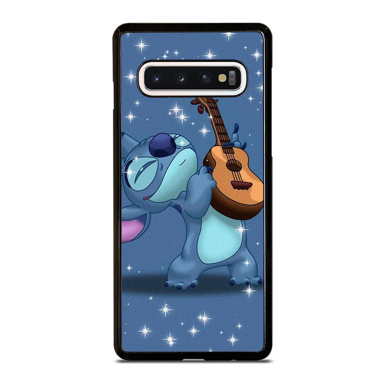 DISNEY STICH PLAYING GUITAR Samsung Galaxy S10 Case Cover DISNEY STICH PLAYING GUITAR Samsung Galaxy S10 Case Cover