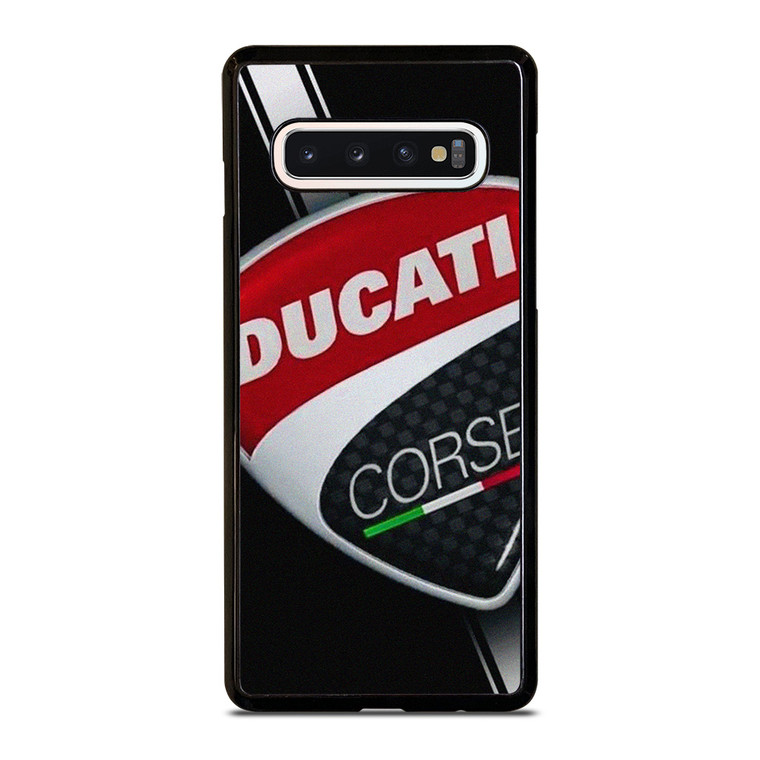 DUCATI CORSE LOGO EMBLEM Samsung Galaxy S10 Case Cover