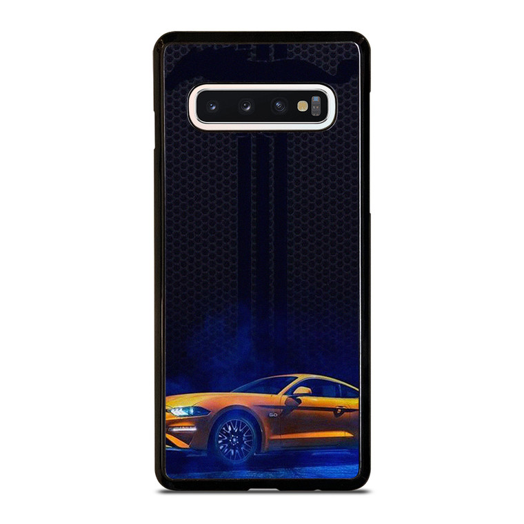 FORD MUSTANG MACH E METAL EMBLEM Samsung Galaxy S10 Case Cover