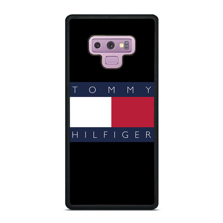 TOMMY HILFIGER BLACK LOGO  Samsung Galaxy Note 9 Case Cover