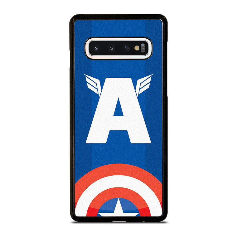 MARVEL CAPTAIN AMERICA SYMBOL Samsung Galaxy S10 Case Cover